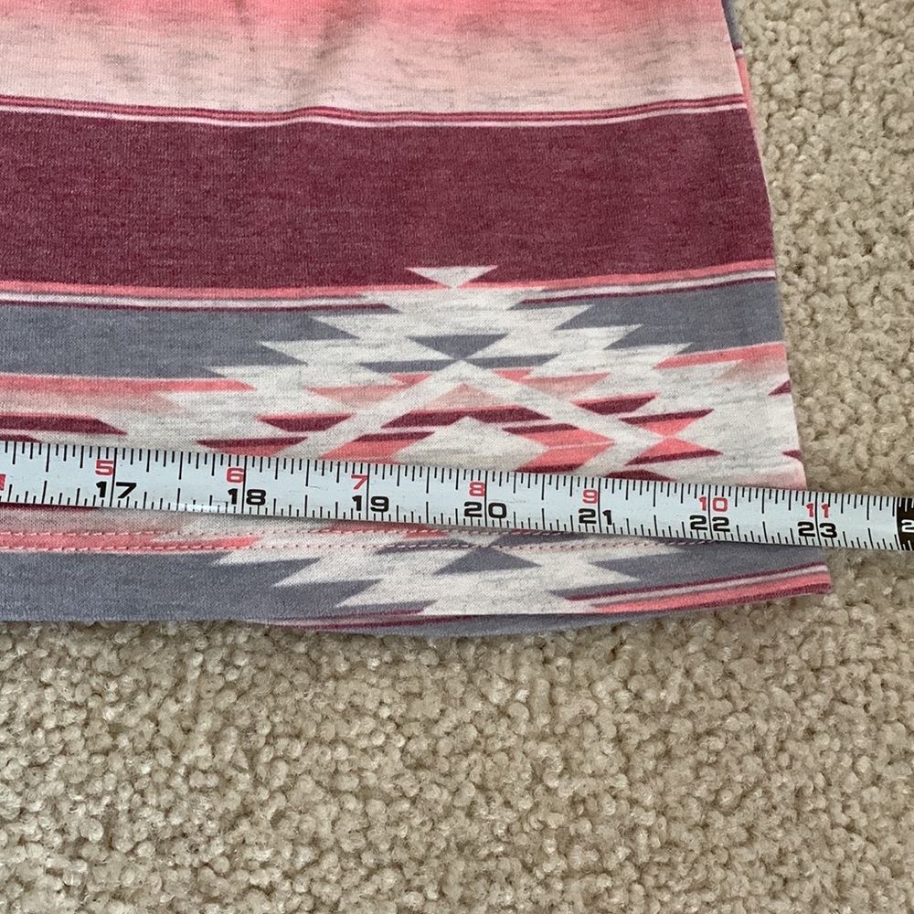 VANITY Women’s Aztec Print Tunic Long Sleeve Shirt. Size XL Brand New With Tags - Picture 12 of 16